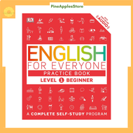 Sách English For Everyone Level 1 Beginner Practice book&Course book