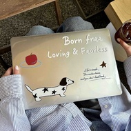 Shesell macbook(crystal) Case Apple Puppy 2025 Air13/15 A3240 For macbook Pro13/14