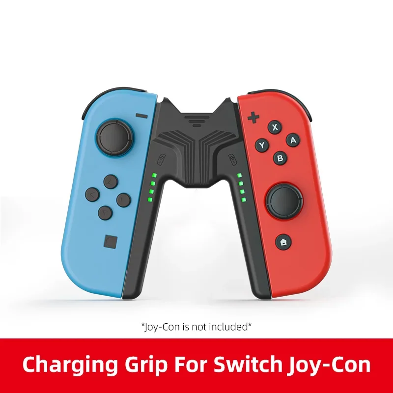 Aolion Charging Grip Bracket for Switch Joycon Handle Gaming Controller Grip Charging Station for Ni