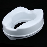 [lzdxwcke3pu] Raised Toilet Seat,  Elderly and Handicap Toilet Seat Riser, Holds Up To 300 lbs, 41 *