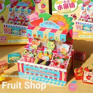 Mr.Toy Mini Fruit Shop Handmade diy Material Package Simulation Food Toys Play House Girl Birthday G