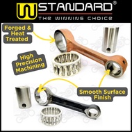 Con Rod [NOUVO/RXZ/SMASH/SRL/SRE/SRX/SYM/WAVE/VARIO/Y/Y15/Y15ZR/125Z/FI/100/110/115/125]Forged Conne