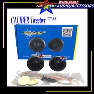 ORIGINAL CALIBER TWEETER DOME CT_27 1set 2pcs Mohawk SoundSteam RacingSound Tweeter