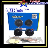 ORIGINAL CALIBER TWEETER DOME CT_27 1set 2pcs