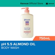 Johnson's pH5.5 Nourishing Body Wash with Almond Oil (750ml)