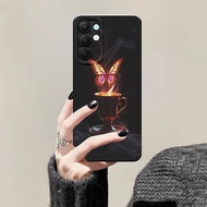 SOFTCASE PREMIUM SILICON PRO CAMARA COMPATIBLE FOR REALME 15X C85 NOTE 70 MOTIF GLASS BUTTERFLY