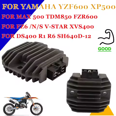 For Yamaha YZF600 XP500 T-MAX 500 TDM850 FZR600 FZ6 FZ6N FZ6S V-STAR XVS400 DS400 R1 R6 SH640D-12 Mo