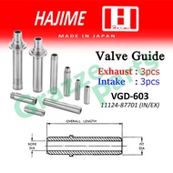 (6pc) Hajime Japan Engine Valve Guide VGD-603 for Perodua Kancil 660 EF 850 ED Daihatsu Charade G11 