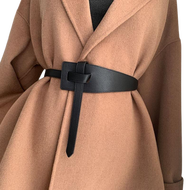 BELT LILIT KULIT / BELT FASHION DRESS / IKAT PINGGANG LILIT SILANG / SABUK WANITA / GESPER WANITA TR