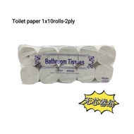 Toilet Paper/Coreless Toilet Roll Tissue/ Kertas Tandas 2ply-10roll