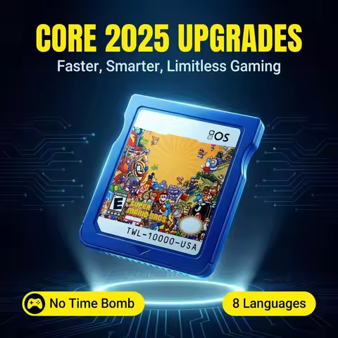 WoodBeyond v2.8.5 AOS Kernel New Blue SMBR DS 10000+Games Compatible with DS/3DS Models, High-Speed 