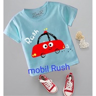 9.9 Boys' clothing/ Rush Car Boys' T-shirts