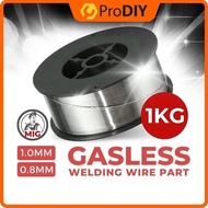 PRODIY MASW E500T-GS ( 1.0mm / 0.8mm ) Wayar MIG Tanpa Gas 1KG Flux Cored Gasless MIG Kimpalan Talia