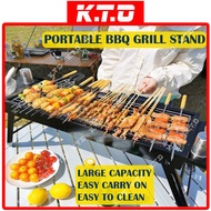 BBQ Grill Outdoor Folding Barbecue Stand Charcoal Grill BBQ Stand Camping / Pemanggang Arang BBQ / 烤