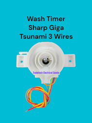 Washing Machine Timer Sharp Giga, Tsunami 3 wires