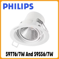 PHILIPS Pomeron (59776/7W Not Dim) (59556/7W 3 Step dimming By Switch) LED Eyeball
