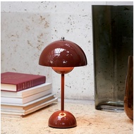 Night Light Creative Light Light Bed Lamp Table Lamp Flower Bud Lamp Half Circle Shape Nightstand