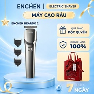 Enchen Beardo 2-speed hair clipper, stainless steel blade, free 4 styling tips -