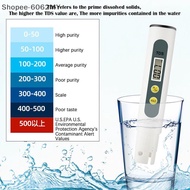 [Main] 0.01 Tds Ec PH Meter for Water Quality Digital PH Tester Pen with 0-14 PH Range 6062MY