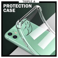 Oppo A97 A3 A3X A3 PRO A60 Reno 12 5G Transparent Camera Protect TPU Shockproof Phone Casing Case Co