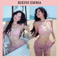 BIKINI EMMA Bikini 3 Bling Hotgirl Earrings Bikini Set Bikini Top Bikini Bottom