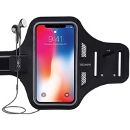 Water Resistant Phone Armband, Cell Phone Holder for iPhone Xs , XR, X, 8 Plus, 7/6/6S Plus, iPod Samsung Galaxy