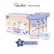 [ยกลัง] Bambies Twinkle Night ผ้าอ้อมเด็กแบมบี้ส์แบบกางเกงสำหรับกลางคืน เลือกไซส์ได้ S-XXL (x3 แพ็ค)