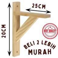 SIKU 25x20cm multi-purpose Dutch teak wood angle, sturdy wood angle