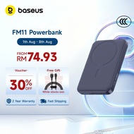 【CCC Certified】Baseus FM11 Magnetic Power Bank 10000mAh 15W Wireless Charging 22.5W Wired Charge Min