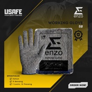 12 Pairs of Knitted Work Gloves B5 B4 B3 Thick Precision ENZO