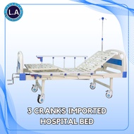 3 Cranks Imported Hospital Bed