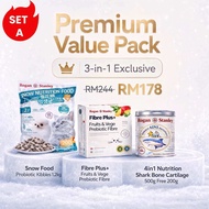 (Trial Pack)ROGAN STANLEY 4in1 Extract Nutrition Pet Food Health Cat Dog Dry Wet Digestion Skin Fur