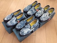 日版限量聯乘 Vans X Fdmtl Og Classic Slip On US8 8.5 & 9 Indigo blue japan boro patchwork