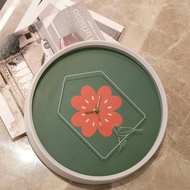 CarryPlus 鳥屋系列・玻璃印刷12吋靜音掛鐘