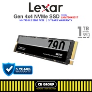 LEXAR NM790 NVME Gen4 SSD (7400R/6500W) - 1TB/2TB/4TB (5Yrs Lexar Warranty)