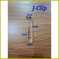 ∦ ⭕ ▚ (25pcs/50pcs/100pcs) J Clip / J-Clip Hanger / Metal Furring Bracket / J-Type Hanger Ceiling B