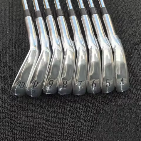 2024New Men's 200 Golf Clubs silvery T200 Golf Irons 8pcs 4-9P48 R/S/SR Flex Steel/Graphite Shaft As