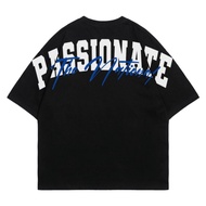 Thenational Oversize T-shirt Passionate Black