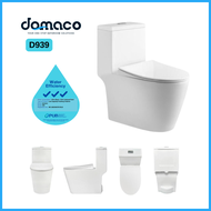 Domaco D939 [2025 Model] Toilet Bowl Rimless Double Turbo Tornado Flush with Geberit Flushing System