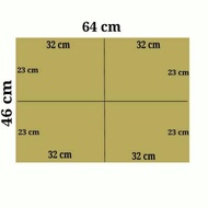 Readystock✡➷ Contents 20 Large Size 64 x 46cm Straw Paper Fried Food Mat to Absorb Oil in Food 68 ✰