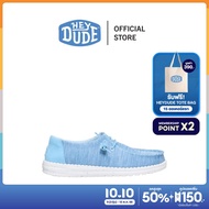 HEYDUDE รองเท้าลำลองผู้หญิง WENDY STRETCH SOX รุ่น 41878-4YQ - BLUE BREEZE