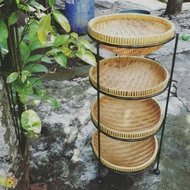 4-Tier Onion Rack Spice Rack 4-Tier Kitchen Rack