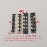 2-10Pcs Lcd Display Plug FPC Connector For Samsung J730F J7 Plus J5 C9 Pro 2017 J530 A5 A9 C7 C8 A90