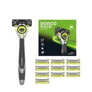 [DORCO Korea] Pace 3D Motion Razor Set | 1 Ergonomic Handle + 11 Cartridges Mega Value Pack | 7-Blad