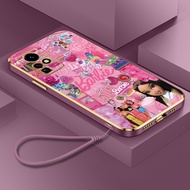 Barbie Infinix Zero Ultra 5G Zero X Pro Zero X Neo Zero 20 Casing Color Cartoon Phone Case Silicone Cover