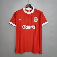 Liverpool 98-99 Home Retro Soccer Jersey Football Vintage Sports Jersey