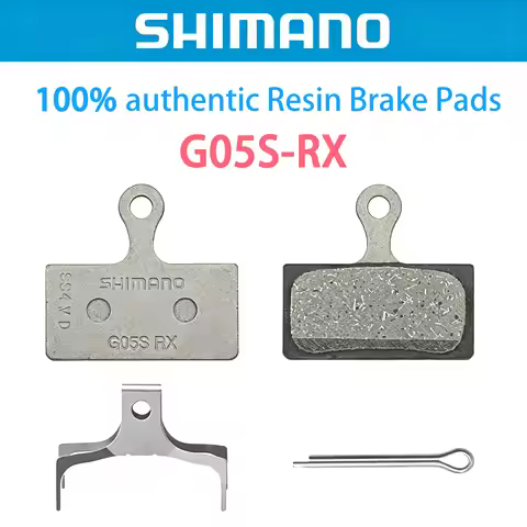 Original Shimano G05S-RX Resin Disc Brake Pads 50 Percent Wear Resistance For XTR Deore XT SLX M8100