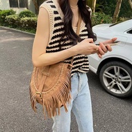 Beach Bag Shoulder Diagonal Bag Flow Bag Large Capacity Female Bag PNL8