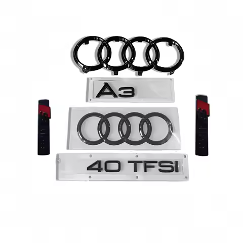 OEM For Audi A3 8Y Sline Black Logo/set