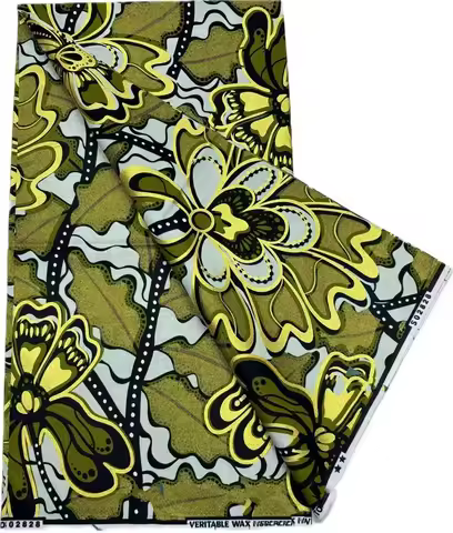 2026 New Style Nigeria Hollande Poplin-Wax Print Fabric High Quality African Wax Print Fabric for Pa